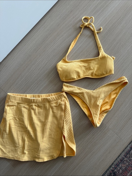 Abercrombie & Fitch Other - Abercrombie Terry bikini set with skirt - see description for size